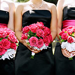 Wedding bouquet at a Coeur d'Alene Wedding - Bridemaids 