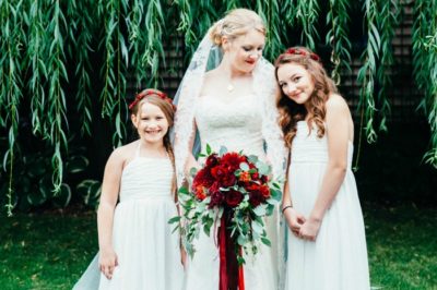 Beautiful bride in Coeur d'Alene