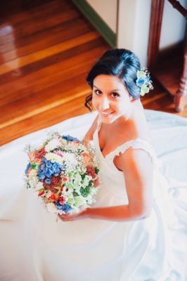 Bride at a Coeur d'Alene Wedding Venue