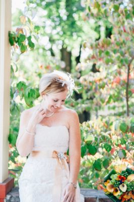 Bride at a Coeur d'Alene Inn