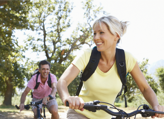 Enjoy gorgeous biking on your vacation to Coeur d'Alene