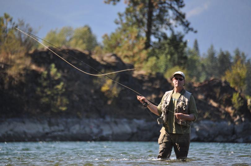 Fly fishing in Idaho